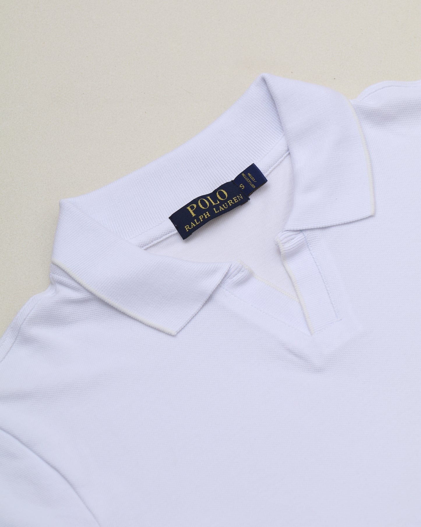 polo shirt rl col v en coton piqué rl01