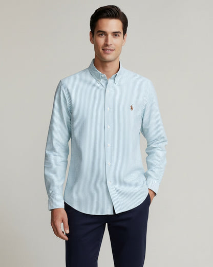 Chemise RL Oxford rayée