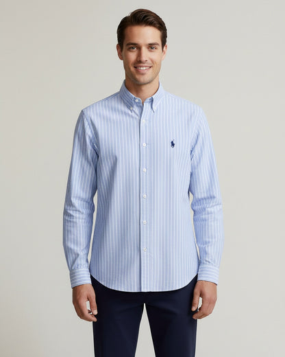 Chemise RL Oxford rayée