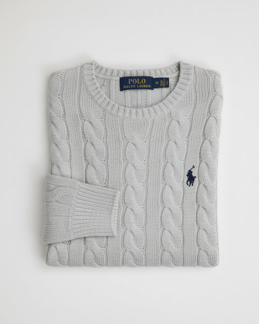 Pull RL torsadé col rond