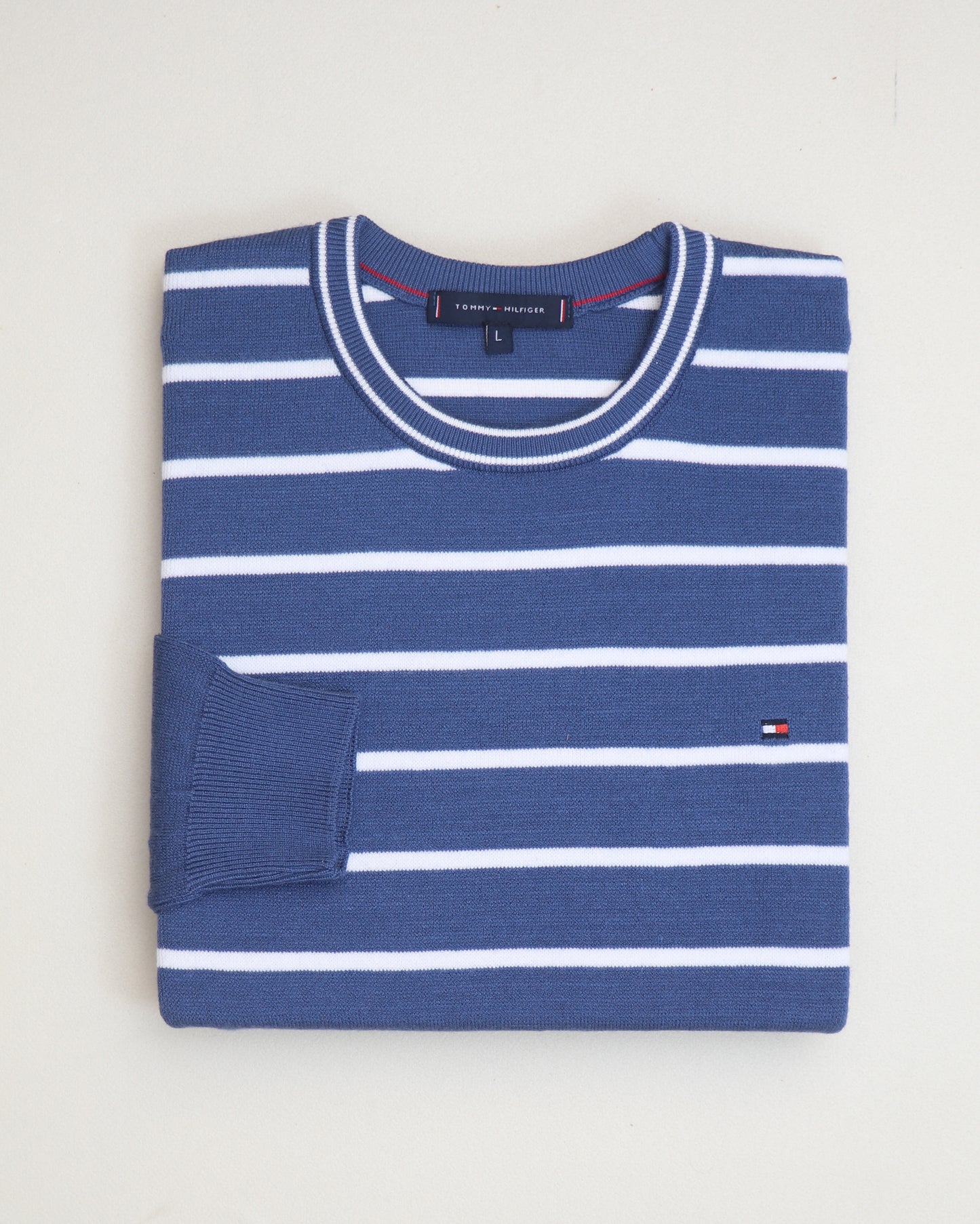 pull th ajusté à col ras-du-cou