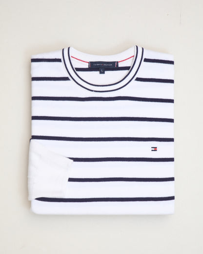 Pull TH ajusté à col ras-du-cou