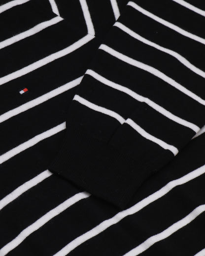 Pull TH ajusté à col ras-du-cou