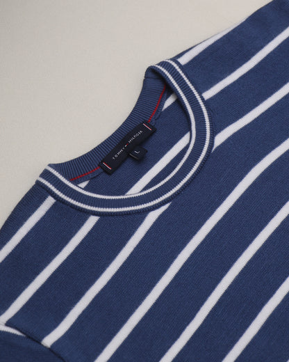 Pull TH ajusté à col ras-du-cou