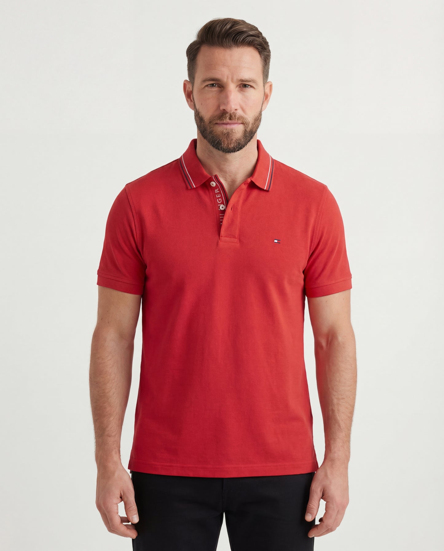 polo shirt th en coton piqué th01