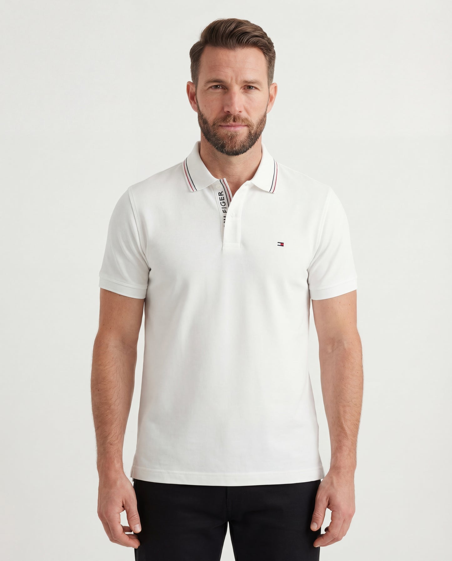 polo shirt th en coton piqué th01