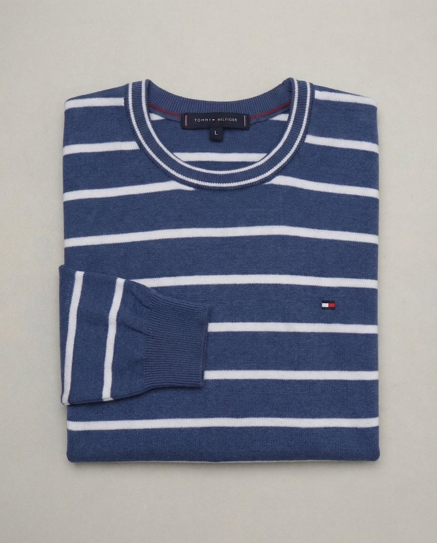 pull th ajusté à col ras-du-cou