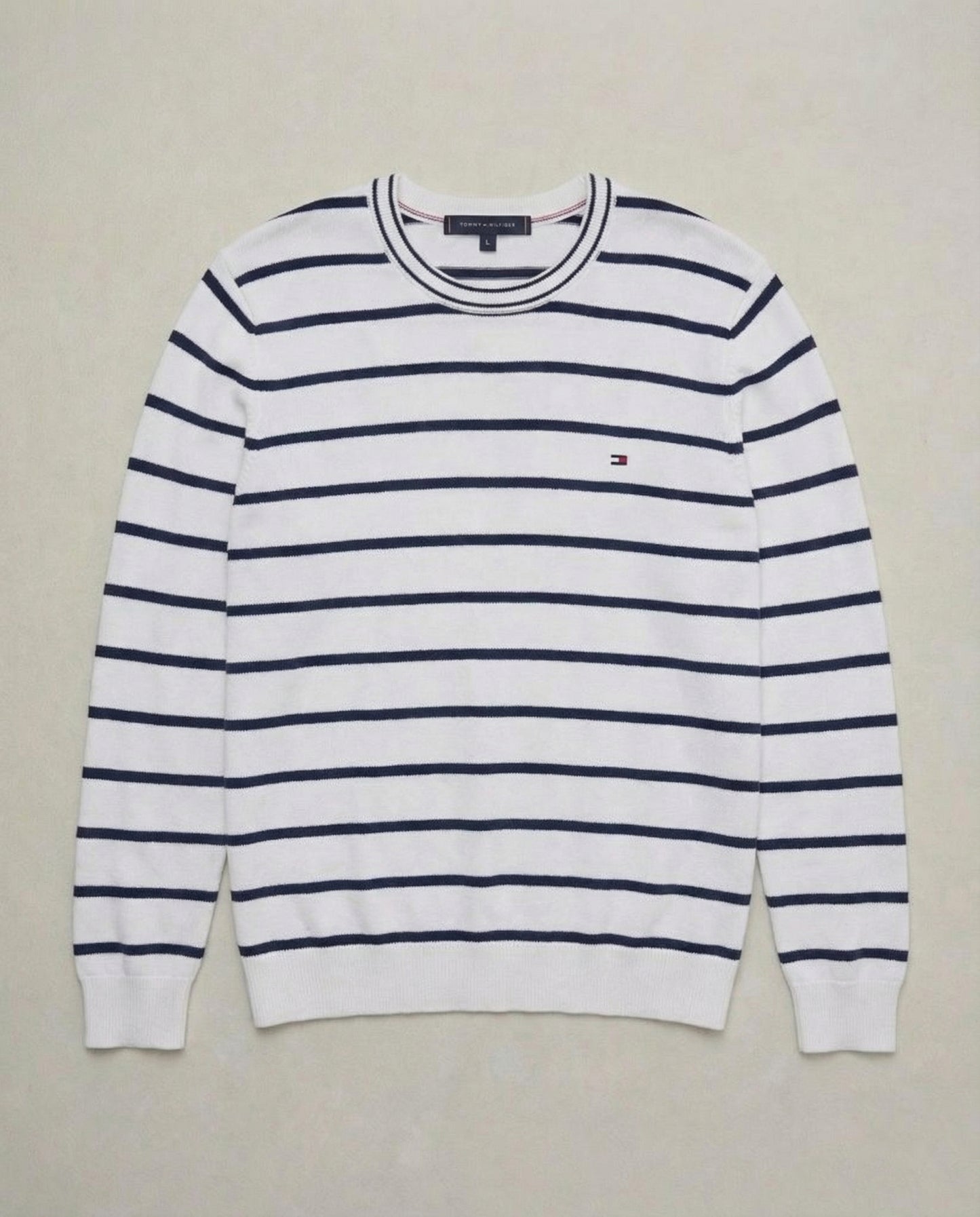 pull th ajusté à col ras-du-cou