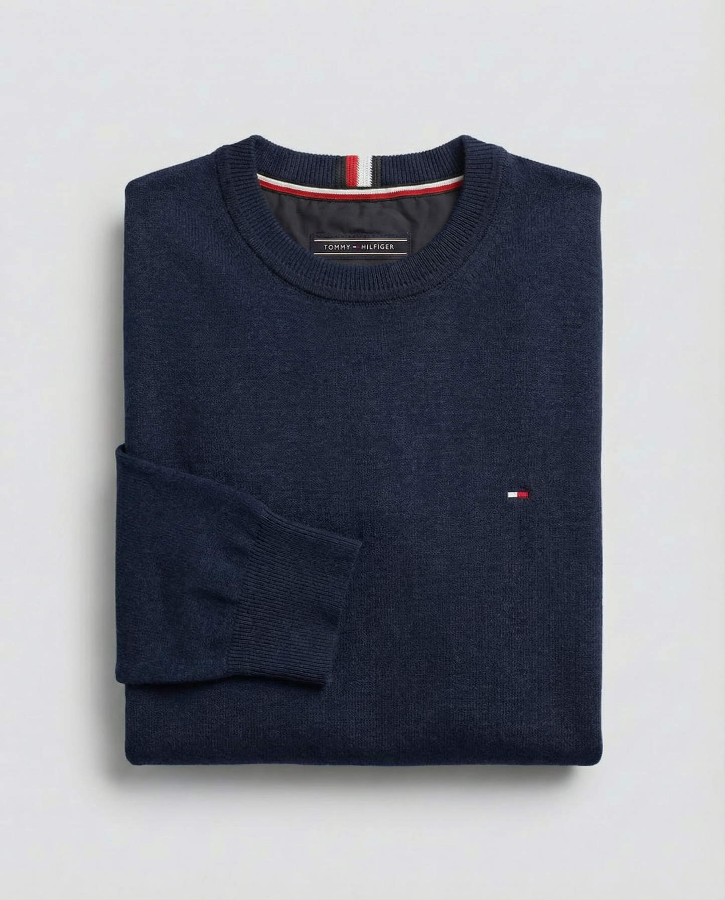 pull tmm avec cachemire à col ras-du-cou