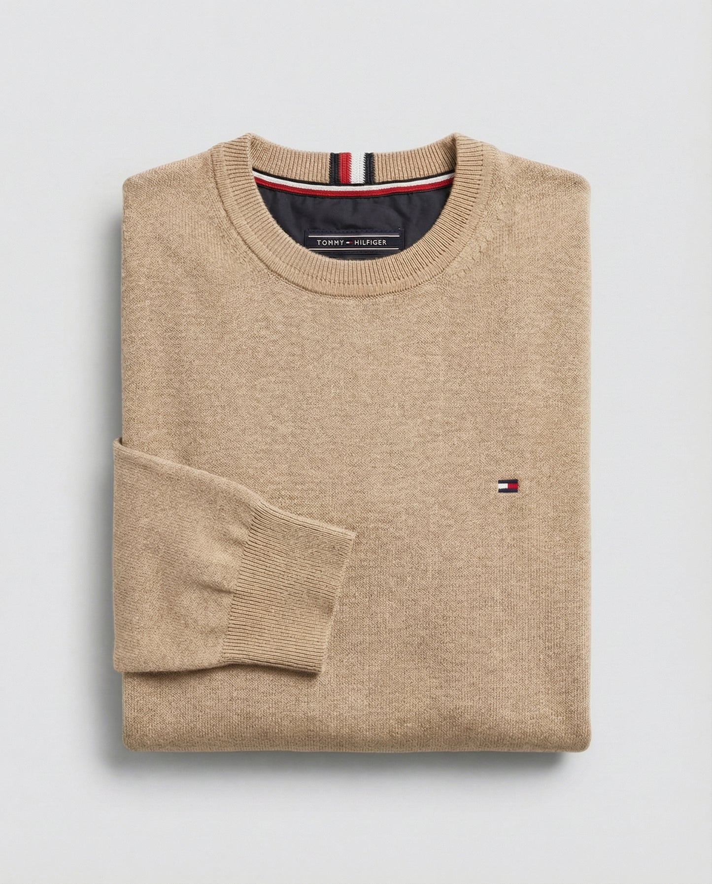 pull tmm avec cachemire à col ras-du-cou