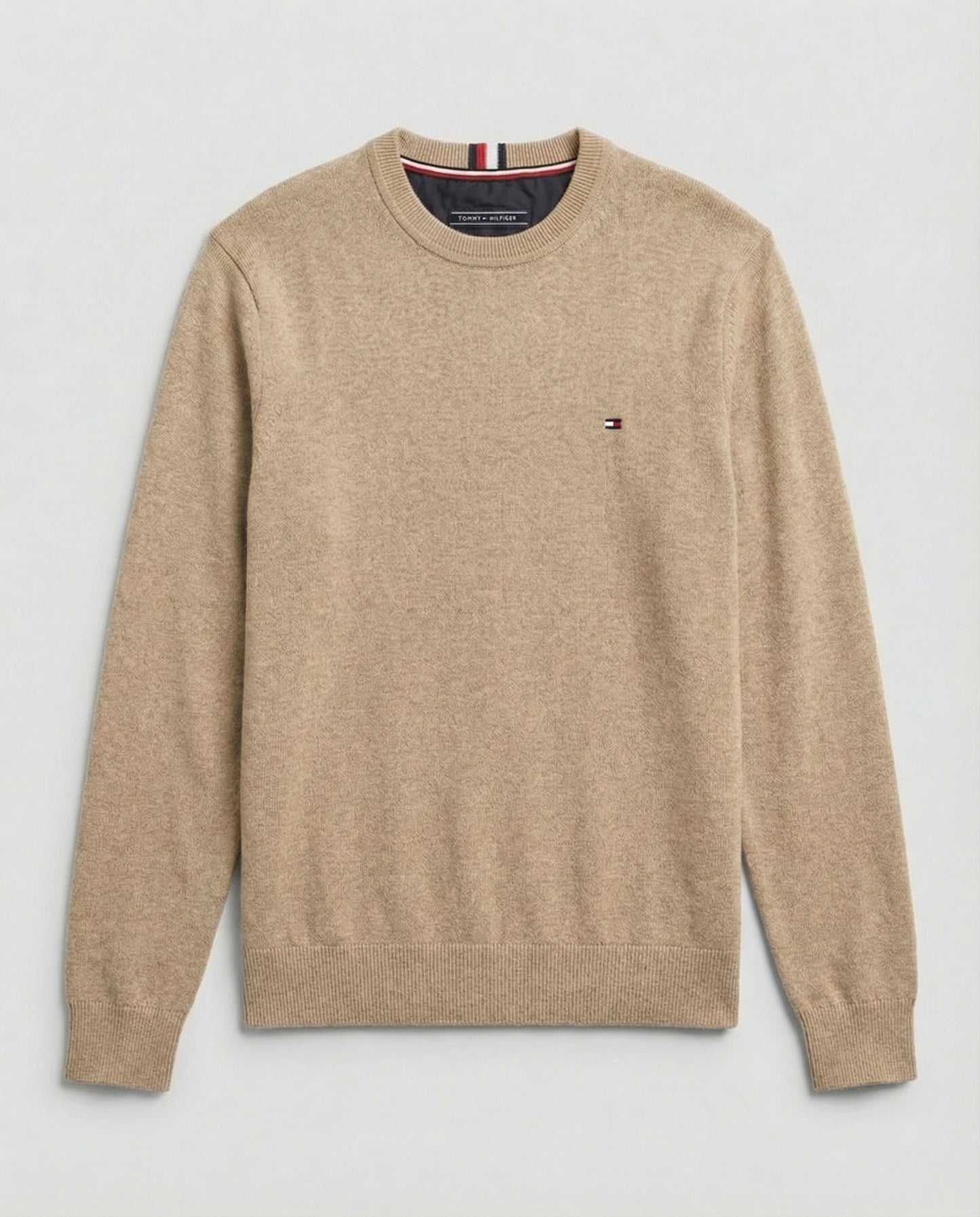 pull tmm avec cachemire à col ras-du-cou