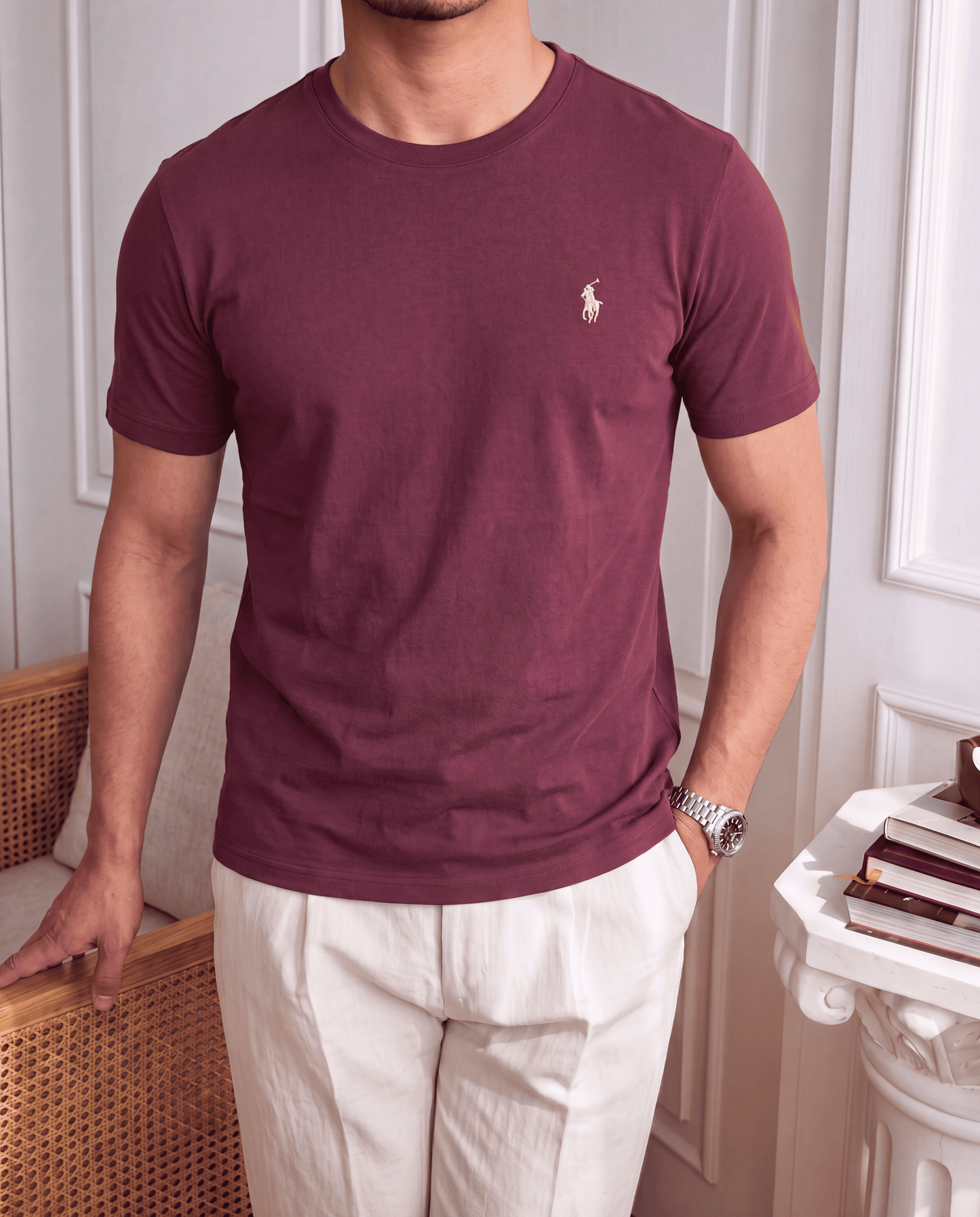 t-shirt rl 100% coton - trl04