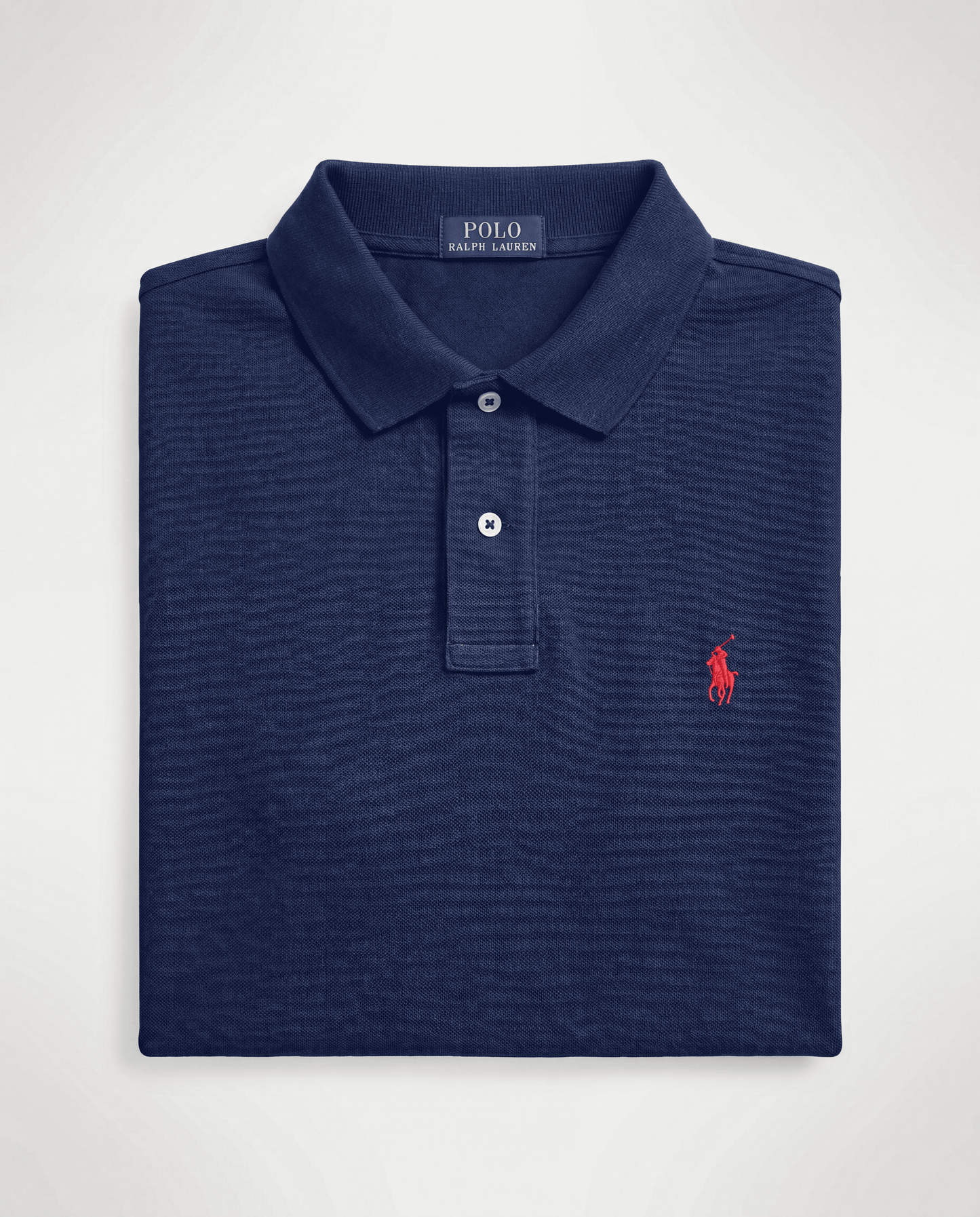 polo shirt en coton piqué rl05