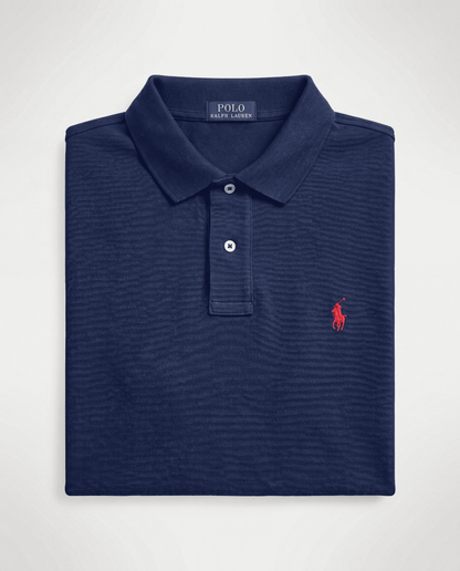 Polo shirt en coton piqué RL05