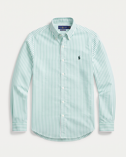 Fitted striped RL shirt