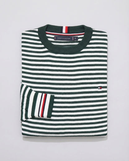 Pull TMM rayé en coton
