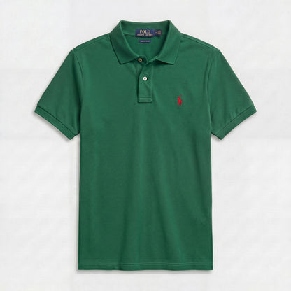 Polo shirt en coton piqué RL05