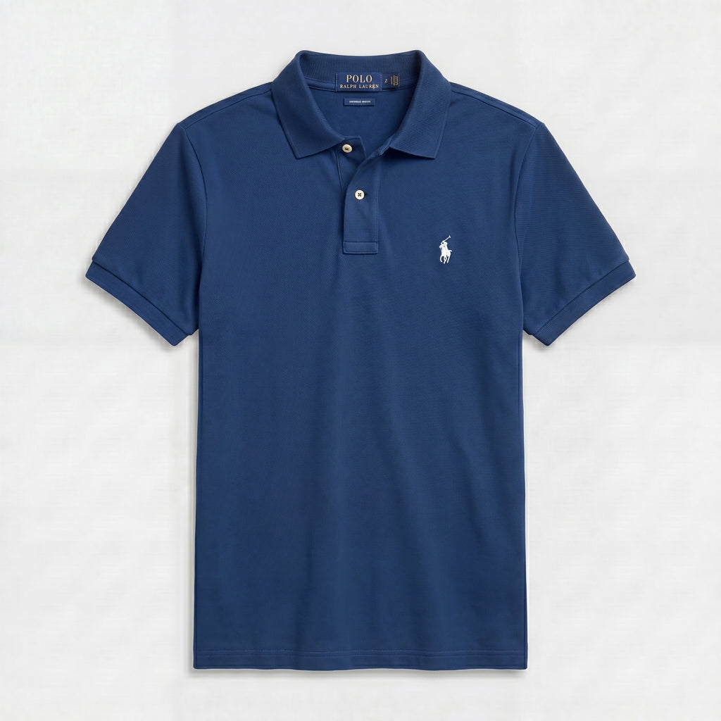 polo shirt en coton piqué rl05