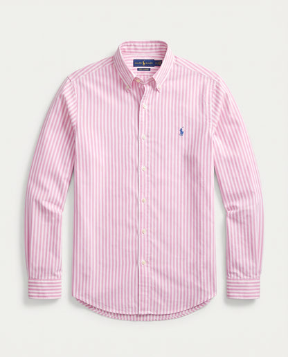 Fitted striped RL shirt
