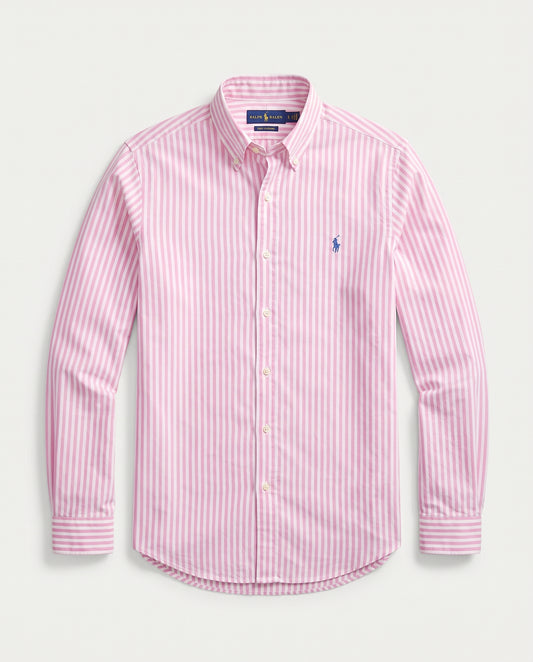 Chemise RL rayée ajustée