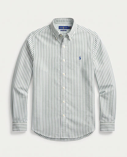 Fitted striped RL shirt
