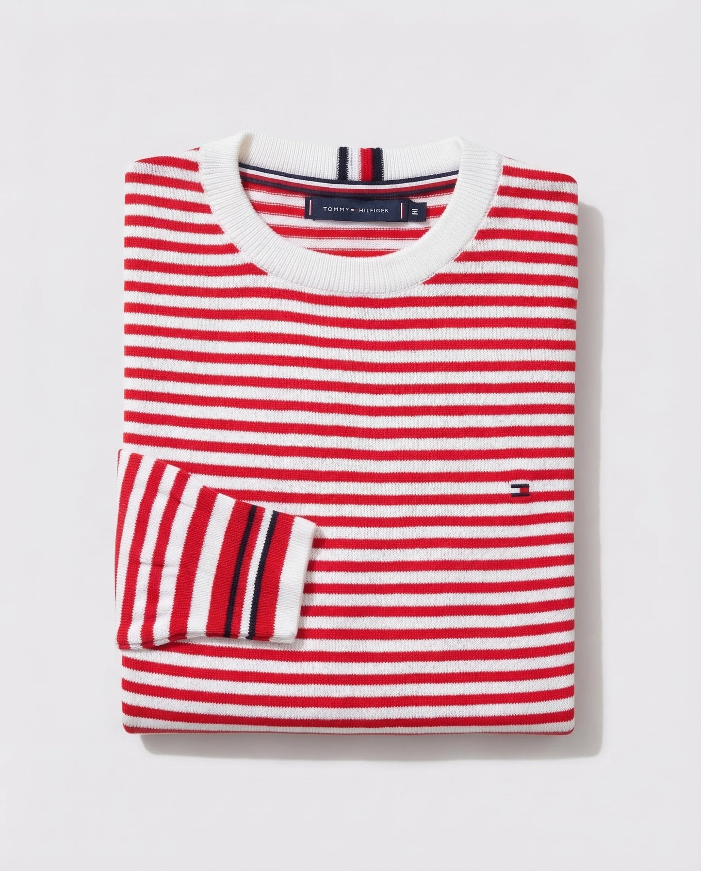 pull tmm rayé en coton